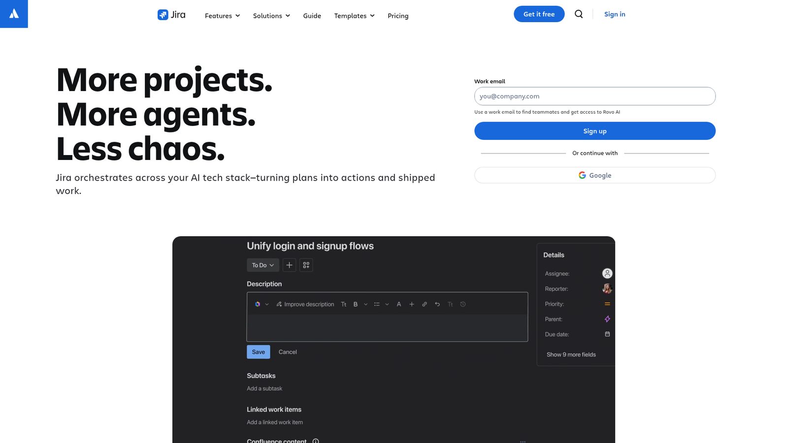Jira dashboard